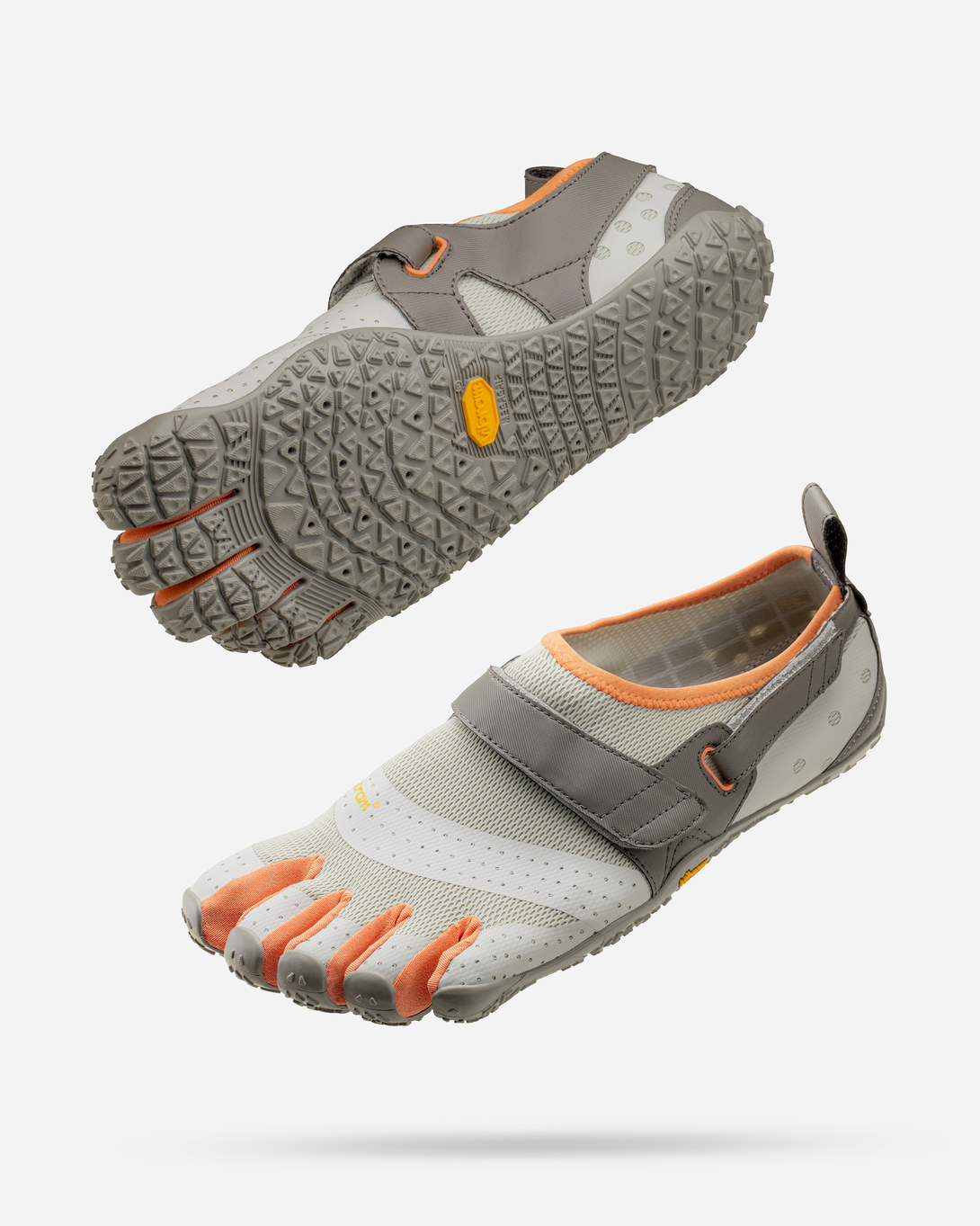 V-Aqua Grey / Coral Orange | Woman | Vibram